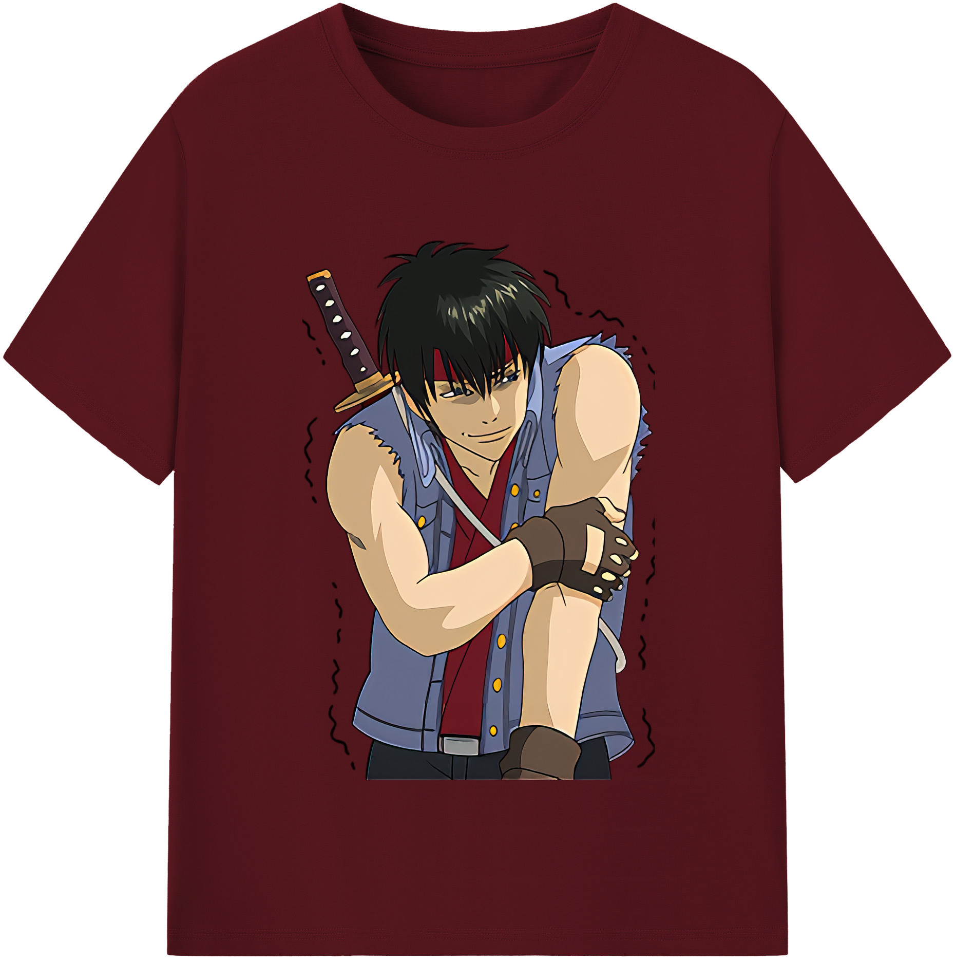 （画像用） ぎんたま 坂田銀時（さかたぎんとき） 神楽 志村新八（しむら しんぱち） GINTAMA Sakata Gintoki Kagura Shimura Shinpachi 綿100％半袖Tシャツ（フロントプリント）